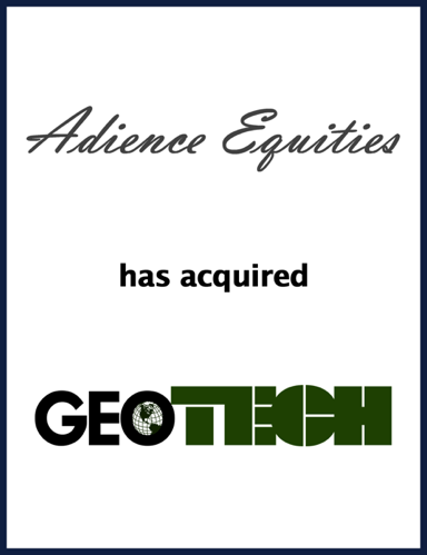 GeotechnicalEnterprises AdienceEquities